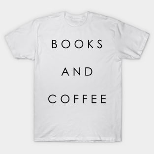 Books and Coffee T-Shirt